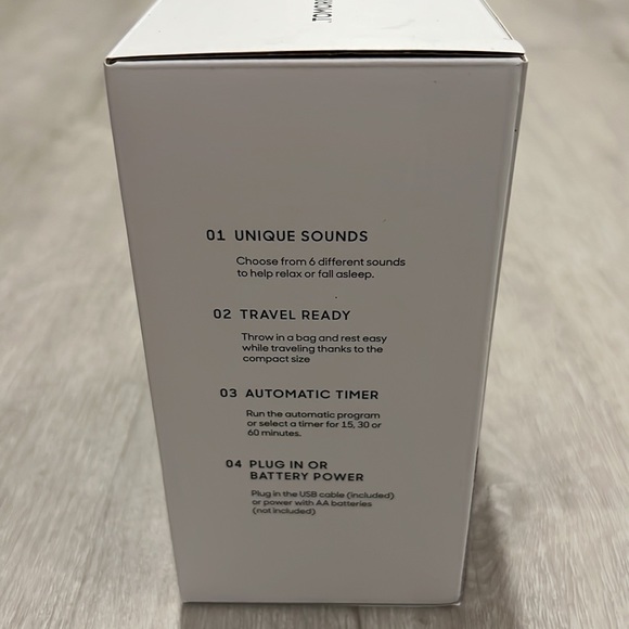 NIB Sharper Image Sleep Therapy Sound Soother - Picture 4 of 7